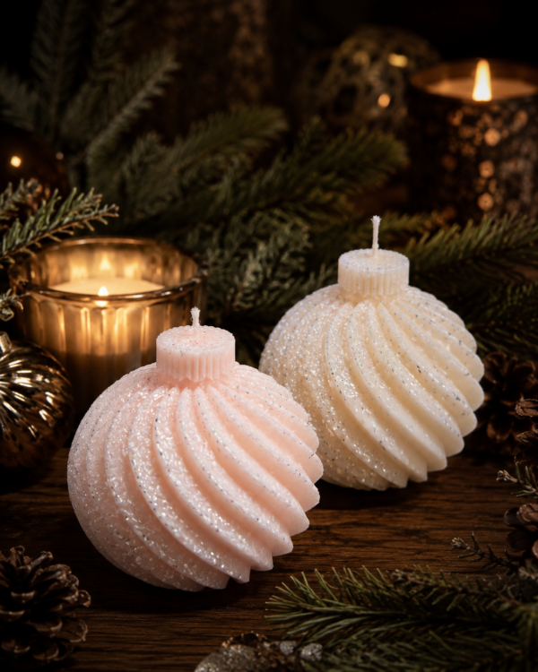 Kerstbal glitter