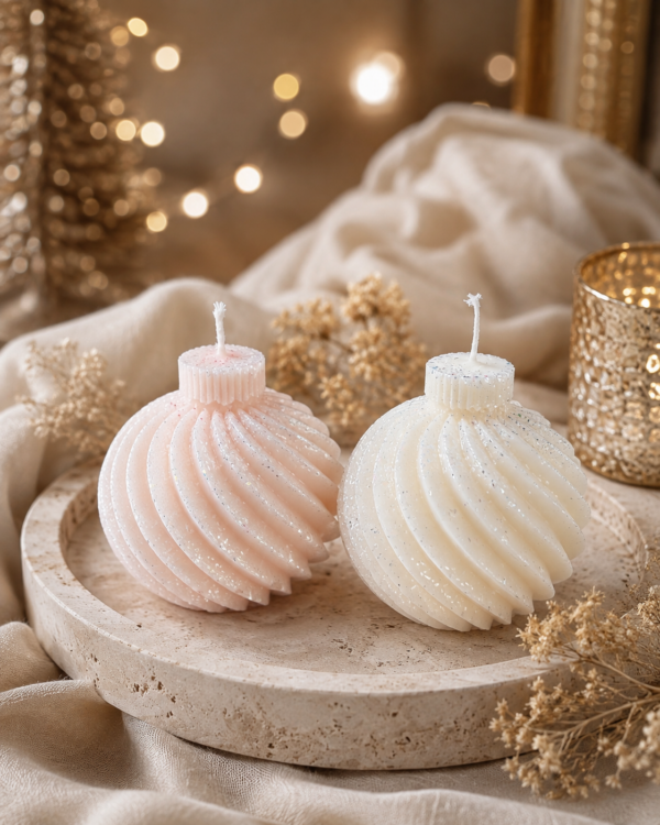 Kerstbal glitter